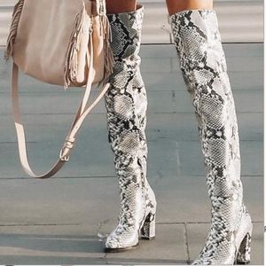 Alias Mae Snake Thigh High Boot Alias